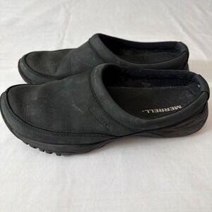 Merrell‎ Encore Breeze  Women's Slip On Shoes Blue Mesh Comfort Clogs/Mules 10